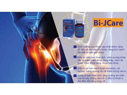 Tác dụng Bi-Jcare bổ xương khớp 60 viên