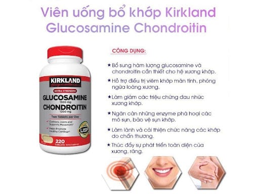 cong-dung-Glucosamine-1500mg-Chondroitin-1200mg-Kirkland-220