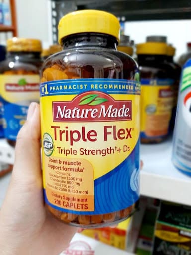 Tác dụng phụ của Nature Made Triple Flex Triple Strength 