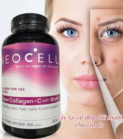 Tác dụng của Super Collagen C with biotin